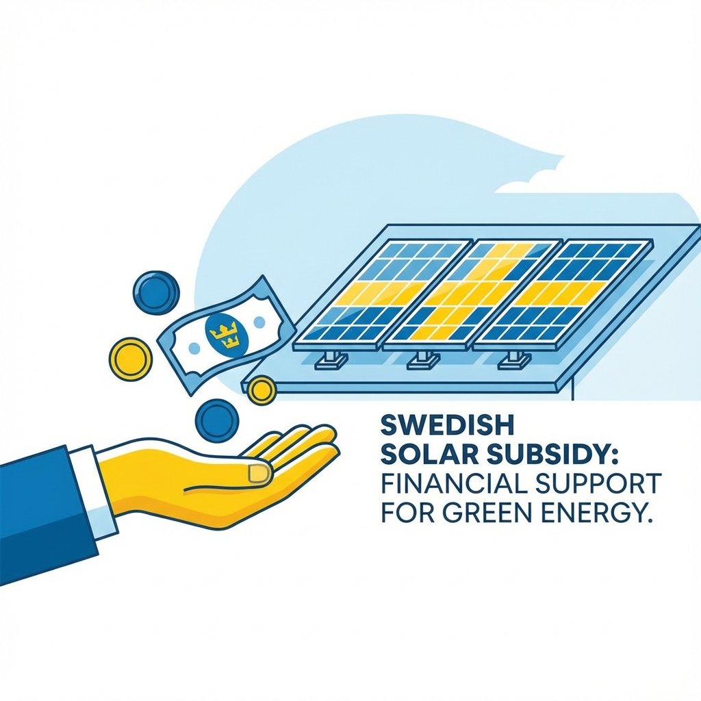 Bidrag för solceller 2026: Så får du stöd
