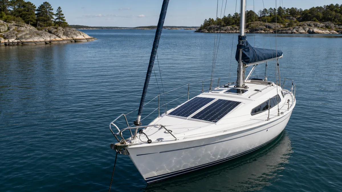 Solceller båt bäst i test 2026: 5 marina paneler jämförda