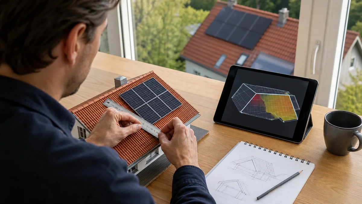 Beräkna solceller: Kalkylator & guide 2026 – Räkna ut din anläggning